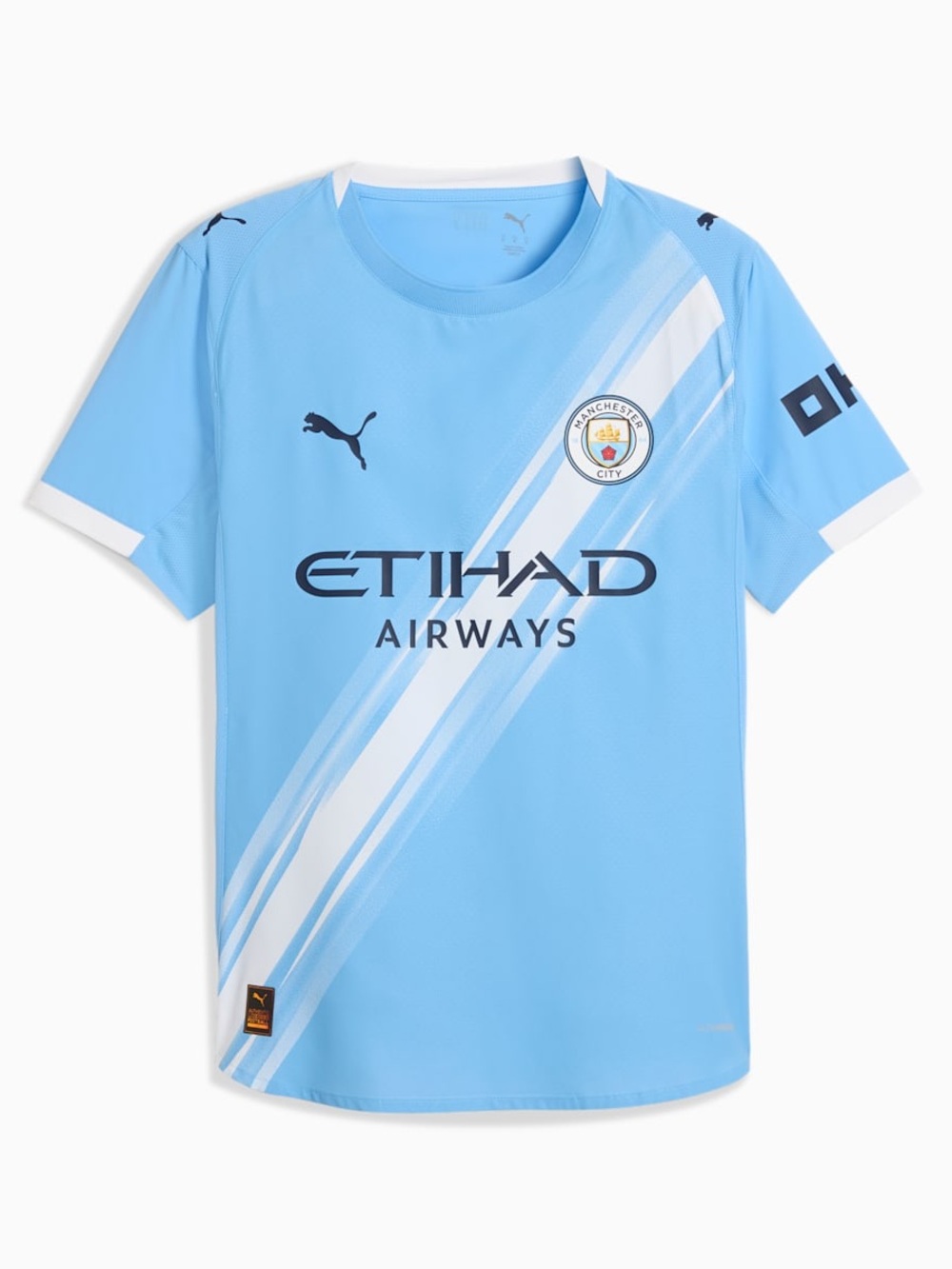 Manchester City 25/26 Home Authentic Men's Puma Soccer Jersey XXL MCFC NWT Blue